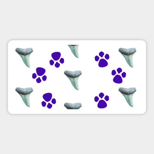 Puppy Prints & Shark Teeth Sticker